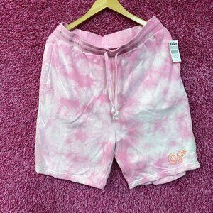 Odd Future Pink Tie-Dye Sweat Shorts Large